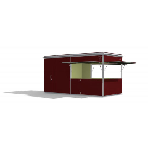 Kiosque bar ou snack HAVANA de 11,5m² avec une pièce et un WC handi