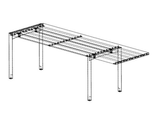 Table VERA LVW911t en jatoba, lg. 2400 mm avec place pour PMR